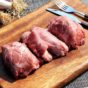 국내산 돼지 뒷고기 뽈살 꼬들살(덜미살) 관자살 1kg 돼지특수부위
